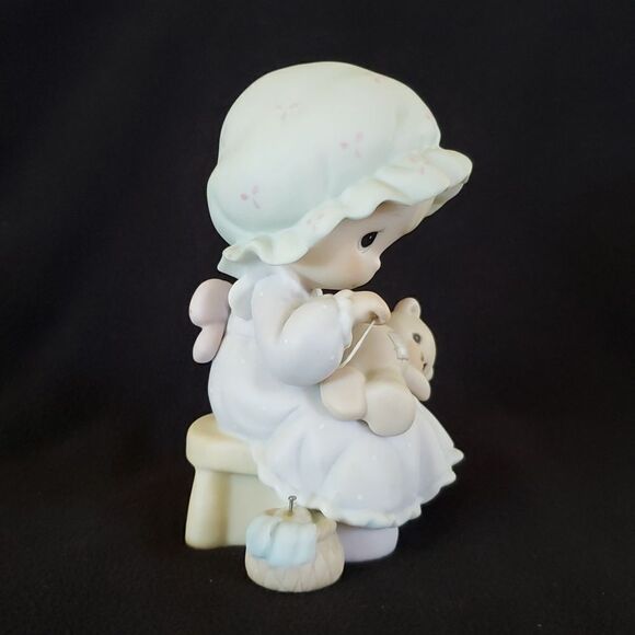Vintage 1990 Precious Moments “You Are a Blessing to Me” Porcelain Figurine - Picture 4 of 6